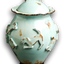 Stoneware Dog Treat Jar - Durable with Freshness Seal