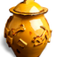 Stoneware Dog Treat Jar - Durable with Freshness Seal