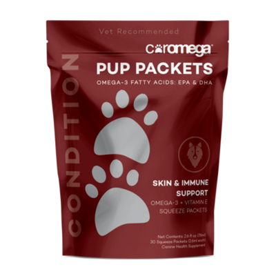 Coromega Pup Packets Omega-3 Skin & Immune Support - Dog Supplement