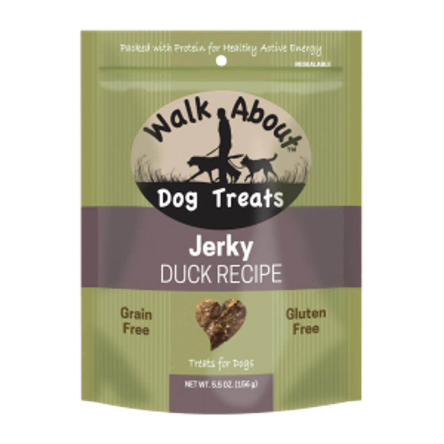 Walk About High-Protein Kangaroo Dog Jerky Treats - All Natural