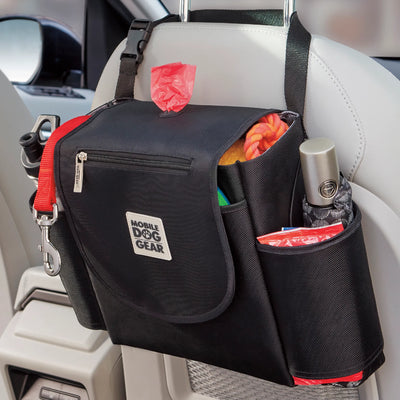 Mobile Dog Gear Car Seat Organizer - Convenient Storage for Pet Travel