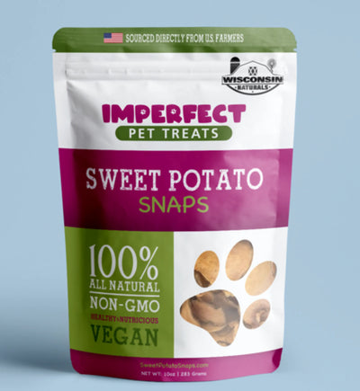 Sweet Potato Snaps - All-Natural, Antioxidant-Rich Dog Treats